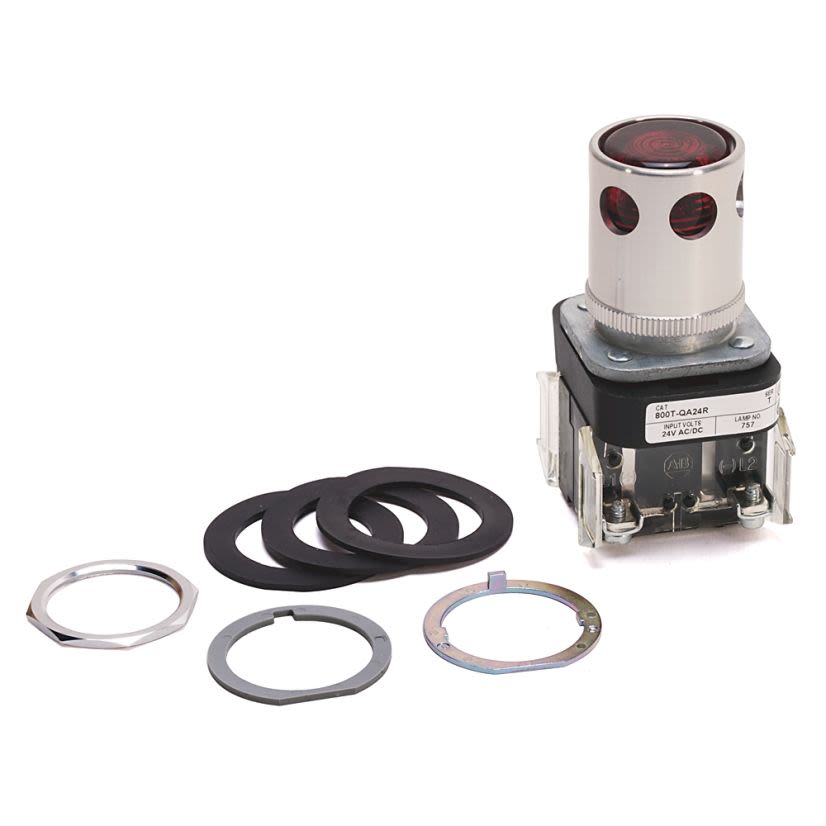 A-B Rockwell 800T-QA24RD1 30mm Momentary Push Button 800T PB