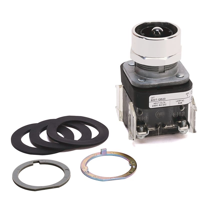 A-B Rockwell 800T-QB20R 30mm Momentary Push Button 800T PB