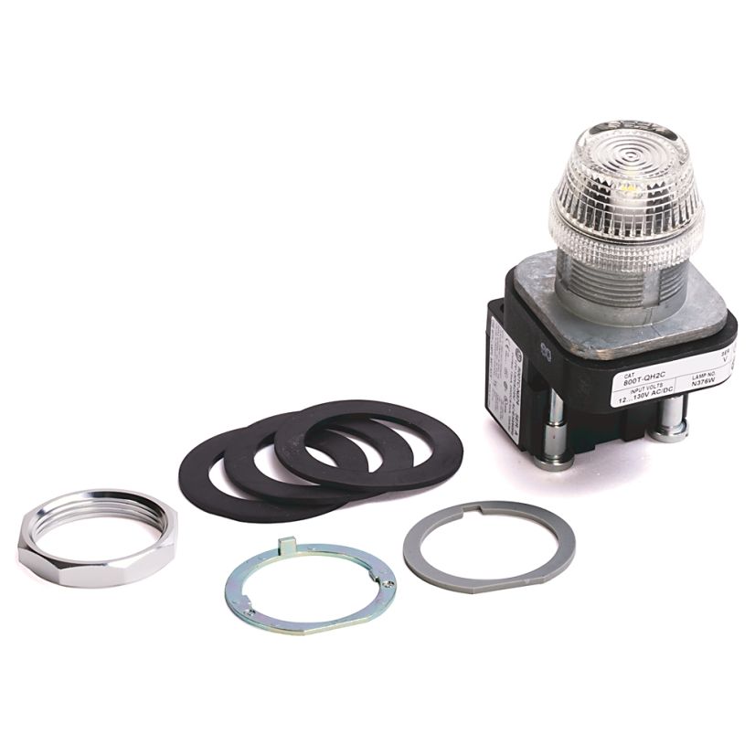 A-B Rockwell 800T-QH2W 30mm Pilot Light 800T PB