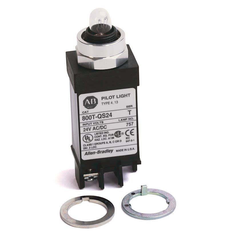 A-B Rockwell 800T-QSH13R 18mm Pilot Light 800T PB