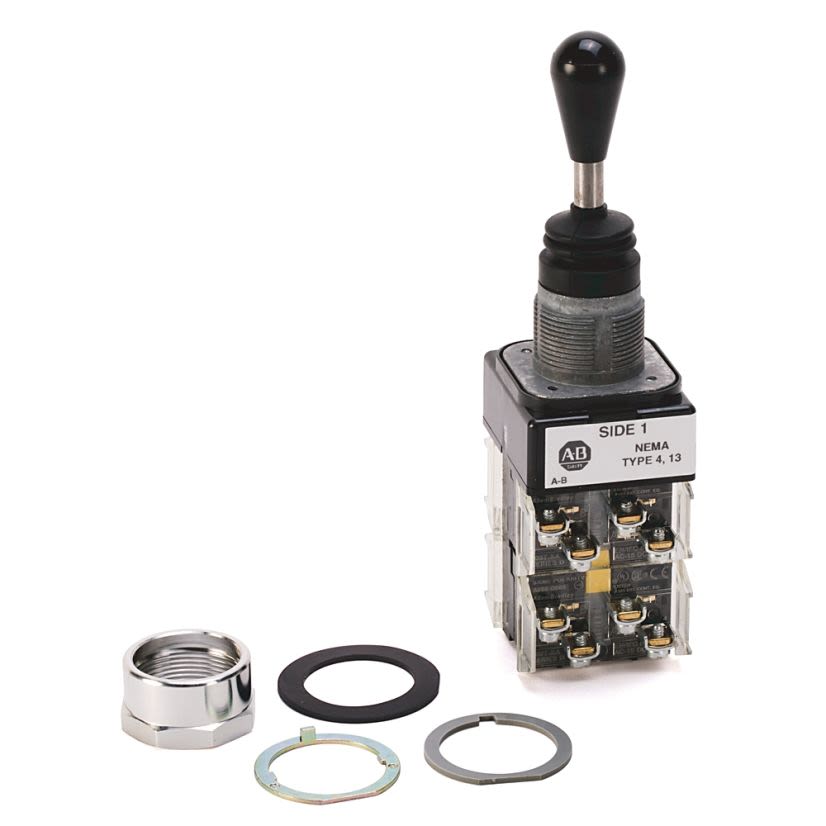 A-B Rockwell 800T-T4T8AADD 30mm Toggle Switch 800T PB