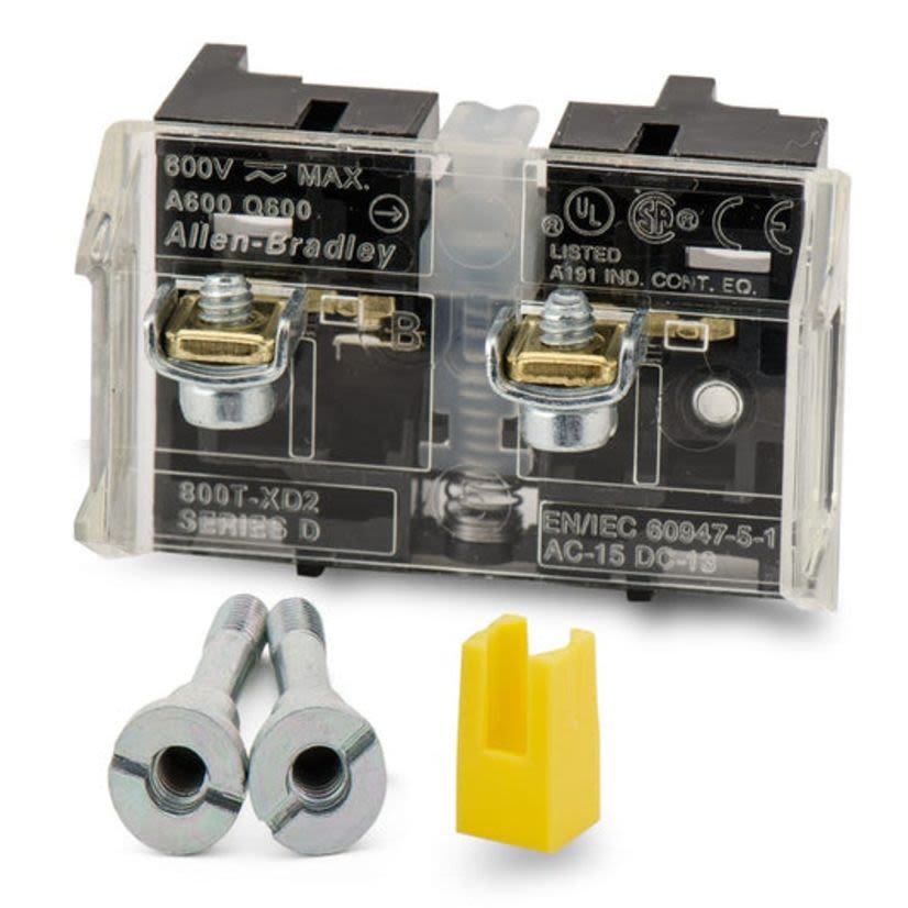 A-B Rockwell 800T-XD2 30mm Contact Block 1-NC 800T PB