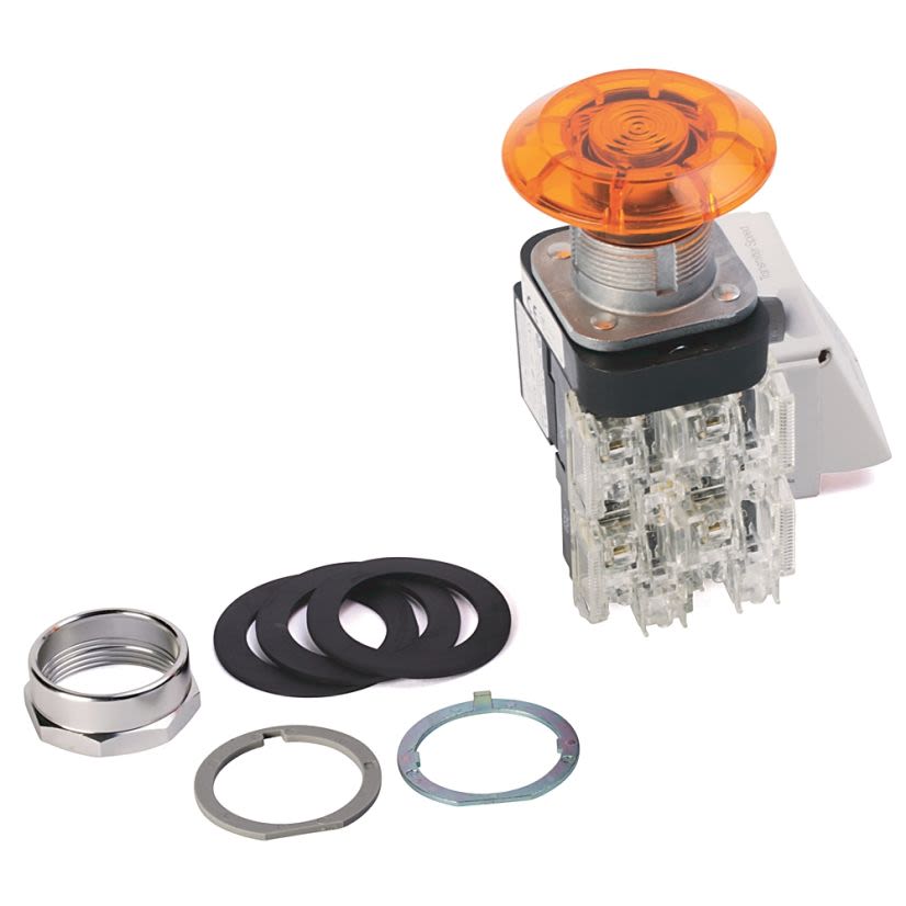 A-B Rockwell 800TC-FXJEQH2RA5 30mm Push-Pull Device 800T PB