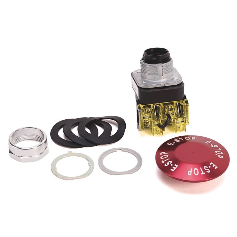 A-B Rockwell 800TC-FXLE6D4S 30mm Push-Pull Device 800T PB