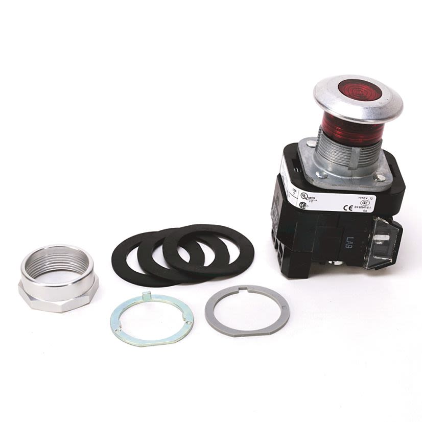 A-B Rockwell 800TC-FXPH16RA1 30mm Push-Pull Device 800T PB