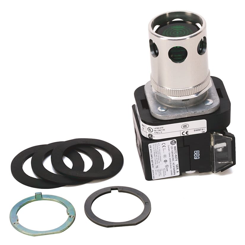 A-B Rockwell 800TC-QAH2G 30mm Momentary Push Button 800T PB