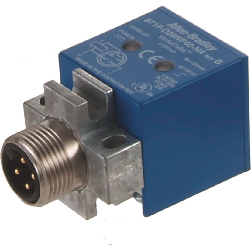A-B Rockwell  871P-B40N40-N3 Rectangular Inductive Sensor
