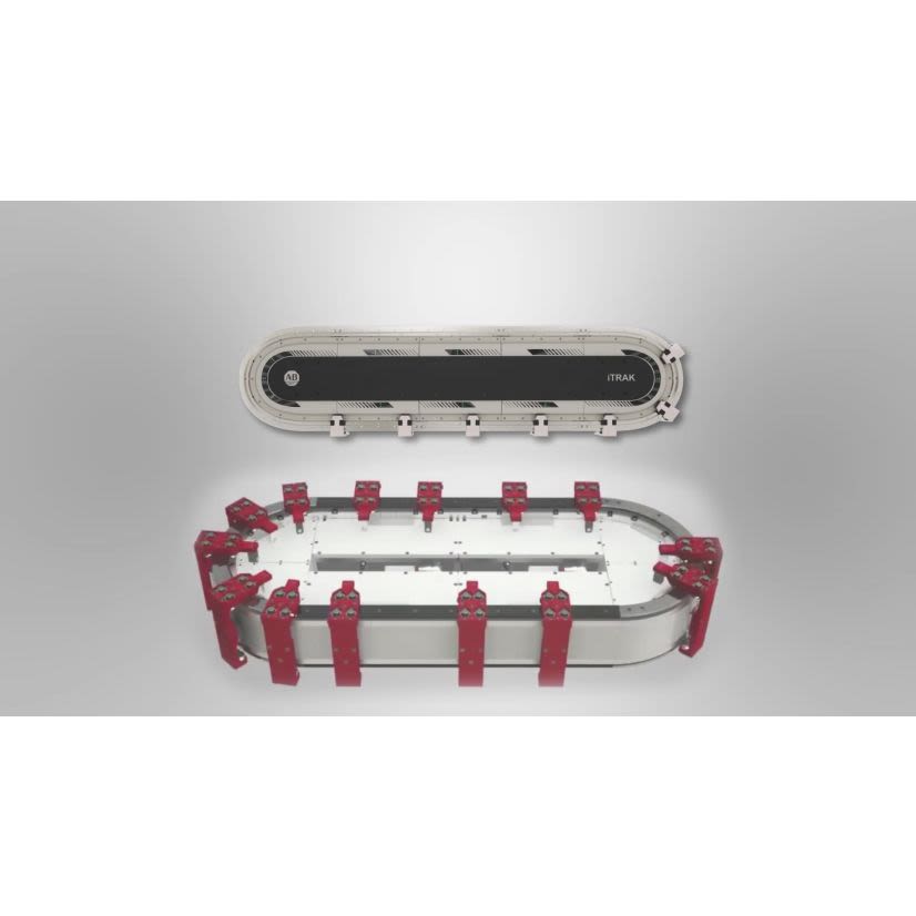 A-B Rockwell 2198T-M0505-A000-SS iTRAK Linear Magnet Plate - Covered