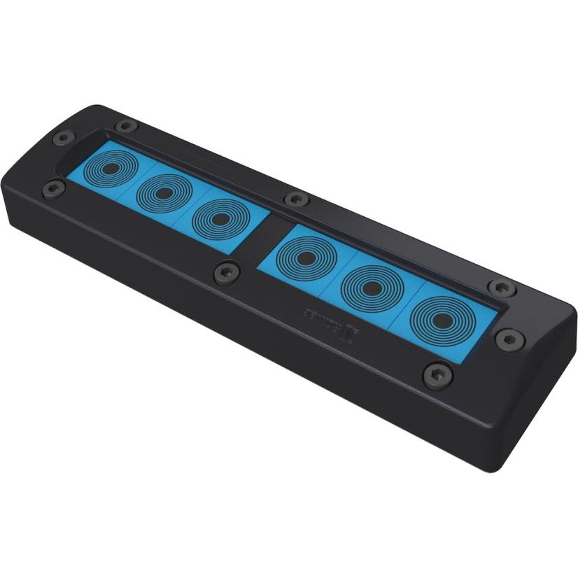 Roxtec EzEntry™ EZ00000002406 Flexible Sealing Kit, (6) 0.374 to 1.28 in, Polyamide