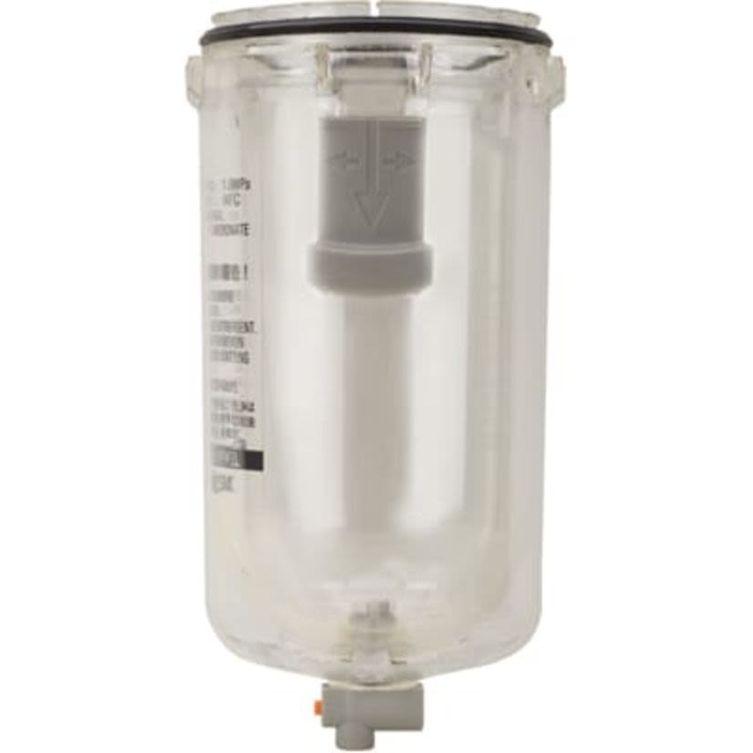 SMC C4SF Bowl Assembly, For Use With AF, AFD, AFM40 Mist Separator