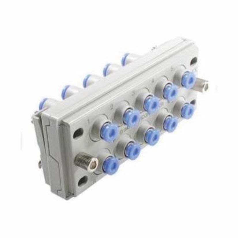 SMC KDM20-07 KDM Plug-In Rectangular Multi Connector, -100 kPa to 1 MPa, -5 to 60 deg C