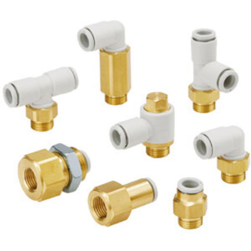 SMC KQ2S06-G02A1 Hex HD Male Connector
