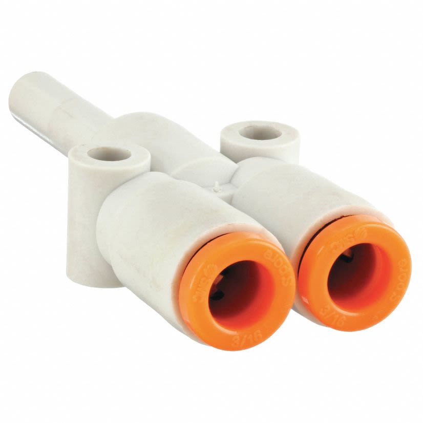 SMC KQ2U05-99A Plug in Y Fitting