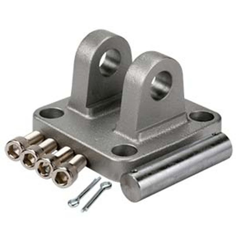SMC NCA1-D325 NCA1 Double Clevis Mounting Bracket, For Use With NCA-1 Series Tie-Rod Cylinder, 3.25 in Bore Size