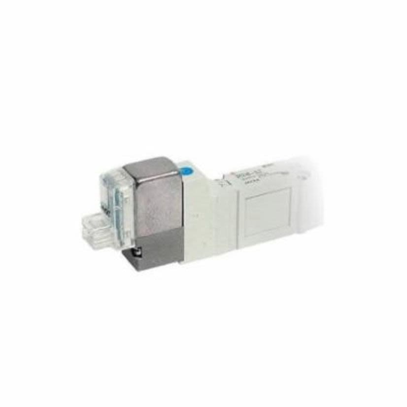 SMC SY7000-26-22A SY Series Plug-In Plug, For Use With SY Series Valve, 0.1 to 0.7 MPa Operating Pressure Range 24 VDC/220 VAC Coil Rated Voltage, 50 deg C Ambient/Fluid Temperature, Domestic