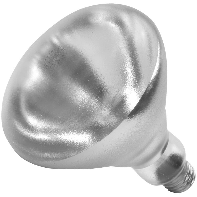 Shat-R-Shield® Westinghouse 01697W Shatter-Resistant Incandescent Lamp, 250 W, E26 Medium Incandescent Lamp, R-40 Shape, 1200 Lumens