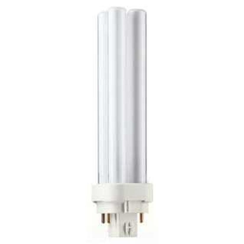 Signify PHILIPS 383331 Cluster Compact Fluorescent Lamp, 18 W, G24q-2 Fluorescent Lamp, PL-C Shape, 1200 Lumens