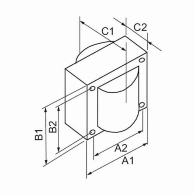 Signify Advance 71A8172001D Core/Coil HID Magnetic High Pressure Sodium Ballast Kit, High Pressure Sodium Lamp, 150 W, 120/208/240/277 VAC, Pulse, 1 Ballast Factor