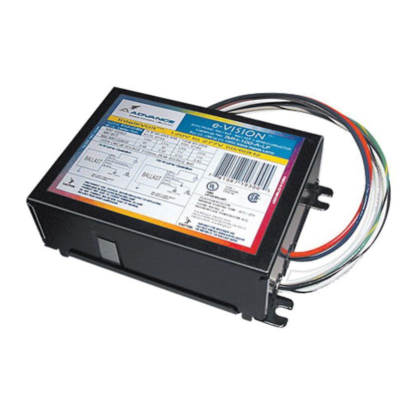 Signify Advance e-Vision® IMH39GLFM Electronic HID Fixed Output Metal Halide Ballast, Metal Halide Lamp, 39 W Lamp, 120 to 277 VAC, Pulse, 1 Ballast Factor