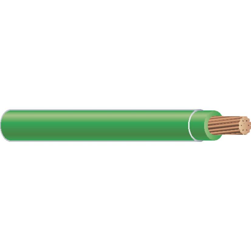 THHN Cable - Stranded, Green, 12 AWG, 500 ft Spooled