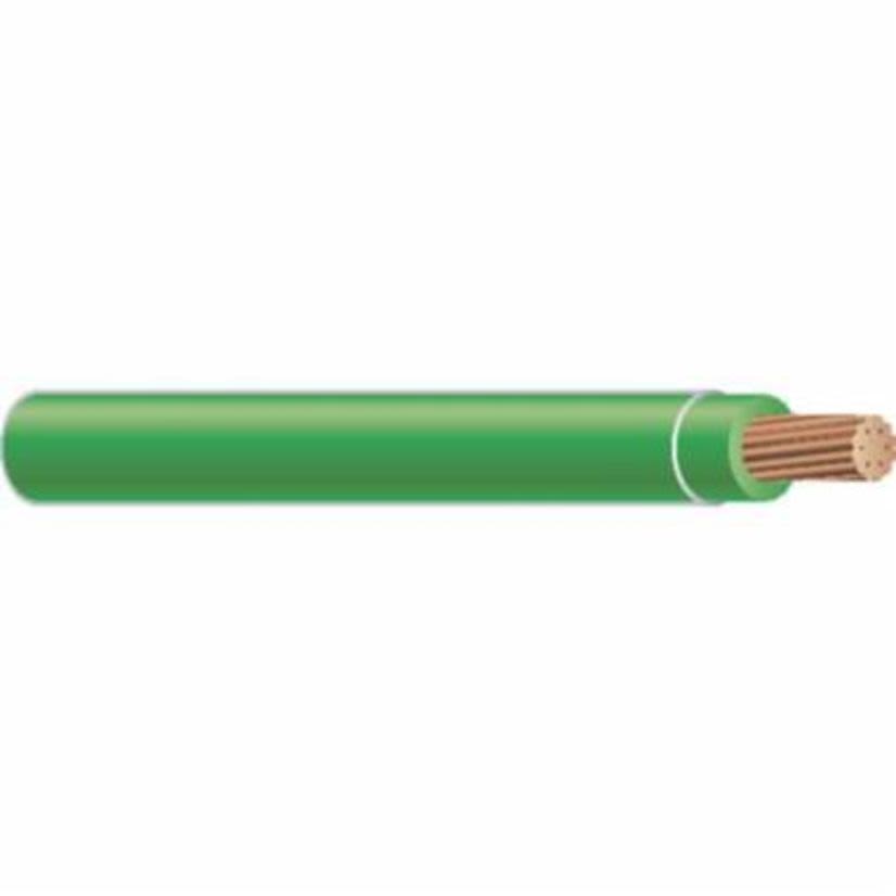 Southwire® SIMpull™ 25172806 THHC Building Wire, 600 VAC, 4 AWG Copper Conductor, 5000 Ft L, Green