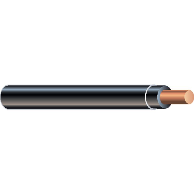 Southwire NoLube SIMpull 29583206 Type THHN/THWN-2/MTW Building Wire, Reel Packaging, 600 V AC, (1) 2 AWG Stranded Copper Conductor, 5000 ft L, Green