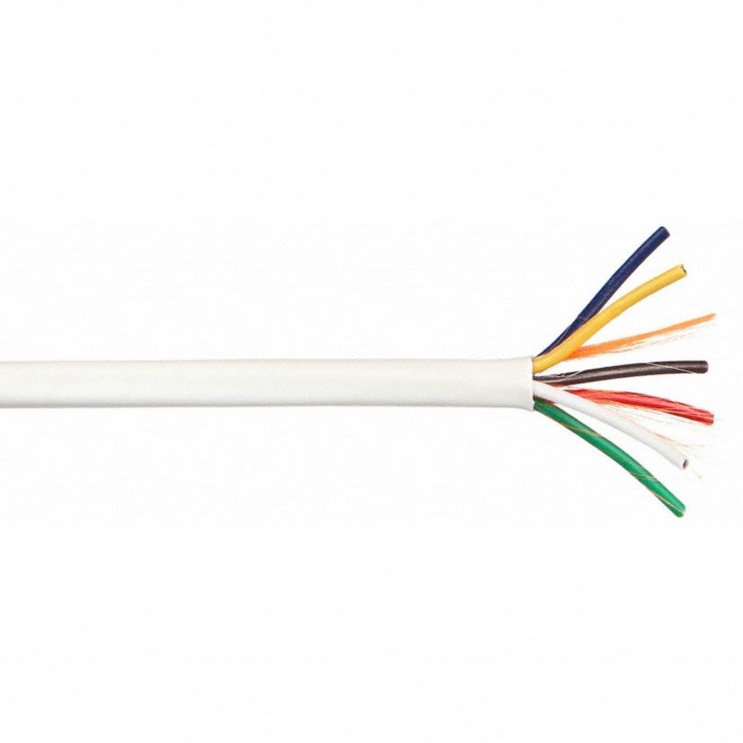 Southwire® 55306-04-01 18/6 CL2 BSTAT WHITE 250'R