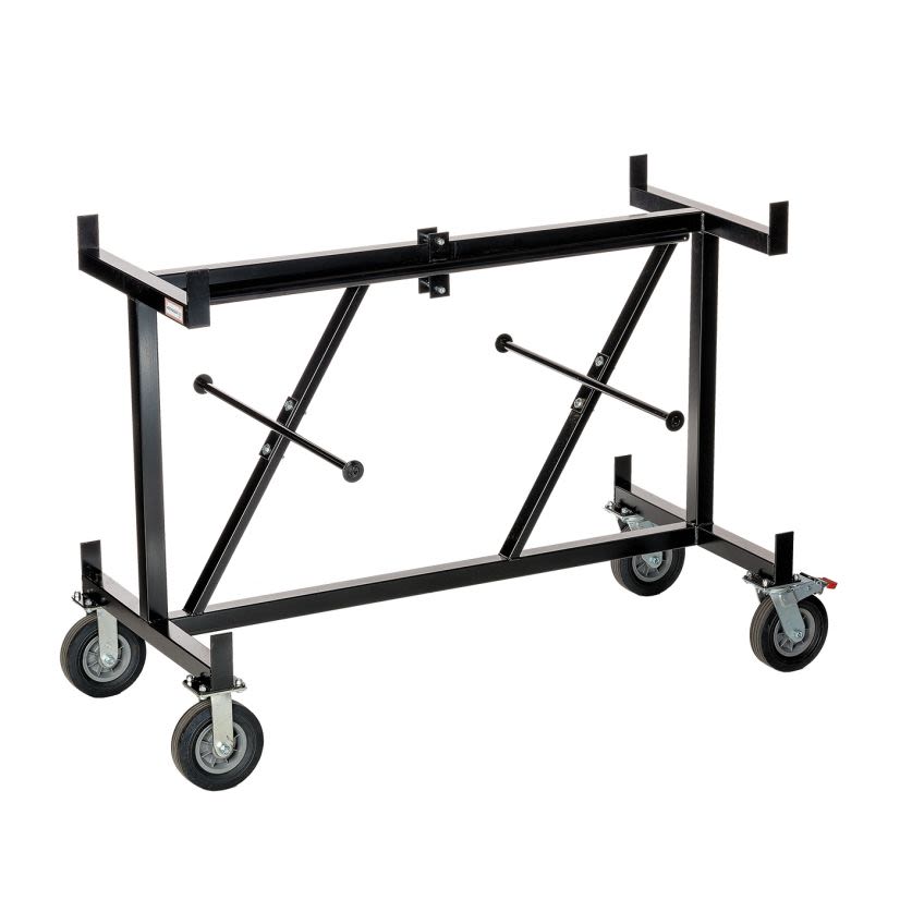 Wire Wagon 56825001 Armored Wire Cart, 64 in L x 32 in W x 44 in H, 2000 lb Load, Black