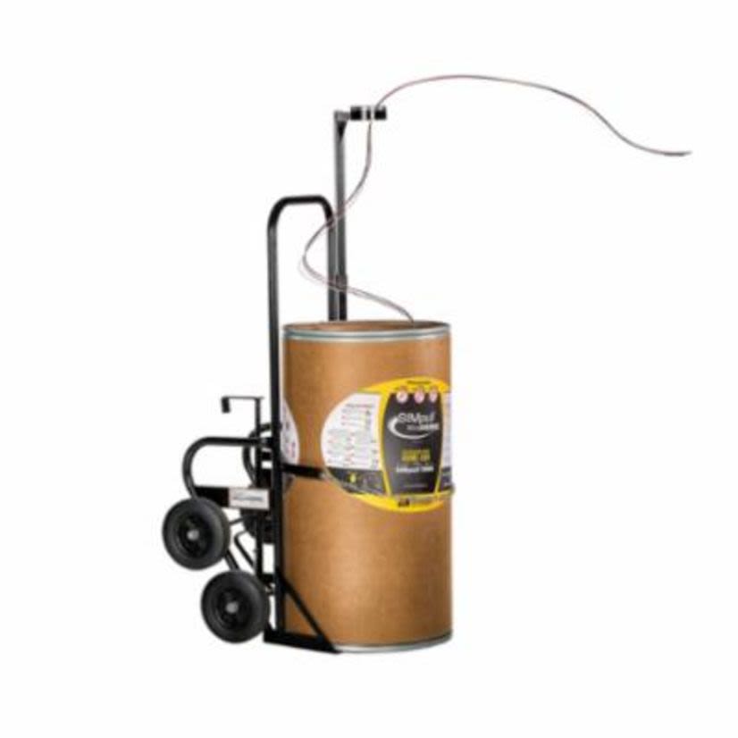 Southwire SIMpull BARREL 58133001 Hand Truck, 27 in L x 24-1/2 in W x 61 in H, 1000 lb Load, Black