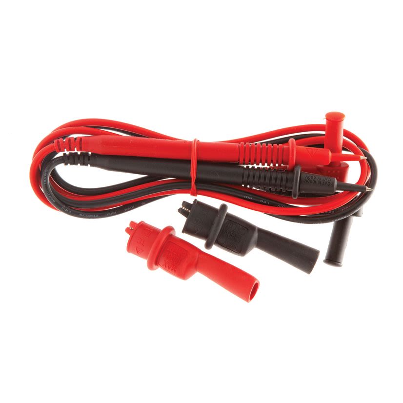 Southwire 582929 Test Lead Kit, 1000 V AC/DC, 10 A, 39 in OAL
