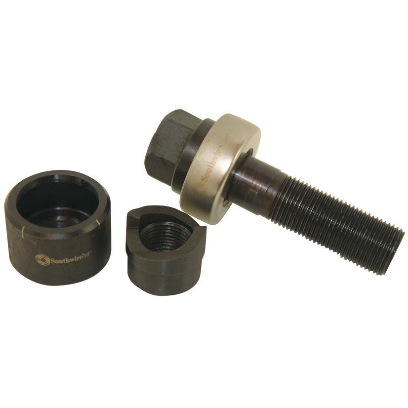 Southwire® 58298001 Knockout Punch Draw Stud, 3/4 in, Metallic, For Use With MPR01SD Ratchet Driver and MP-01PRO/M360HP Hydraulic Driver