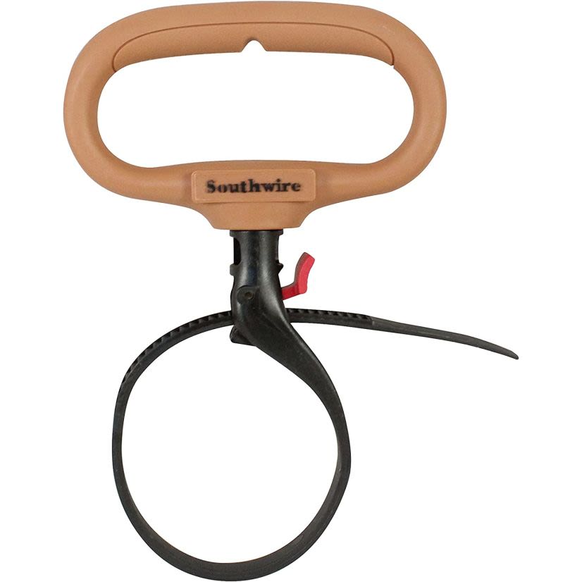 Southwire®TOOLS CLPT Extra Large Heavy Duty Clamp Tie, 4 in L x 3/8 in W x 1/16 in THK, 100 lb Load, Nylon