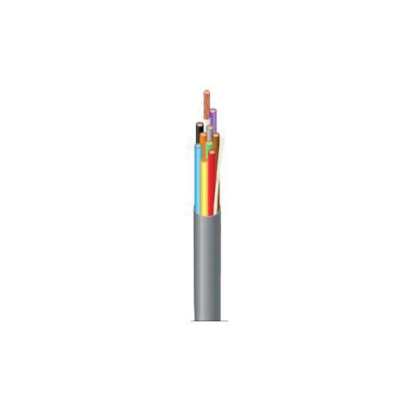 Southwire TAPPAN R40049-1B 31UR Type CMR/CL3R Multi-Conductor Unshielded Riser Cable With Ripcord, 300 V AC, (4) 18 AWG Bare Stranded Copper Conductor, 1000 ft L