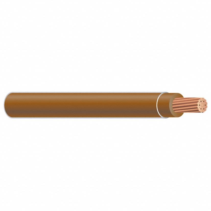 Southwire® COPPER XHHW 1 SIM BROWN STR CUT COIL LESS THAN 151 FT