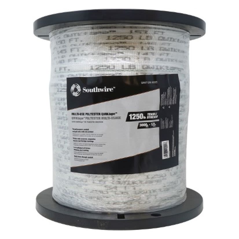 Southwire 65129440 QWIKtape Pull Tape 1500 Feet