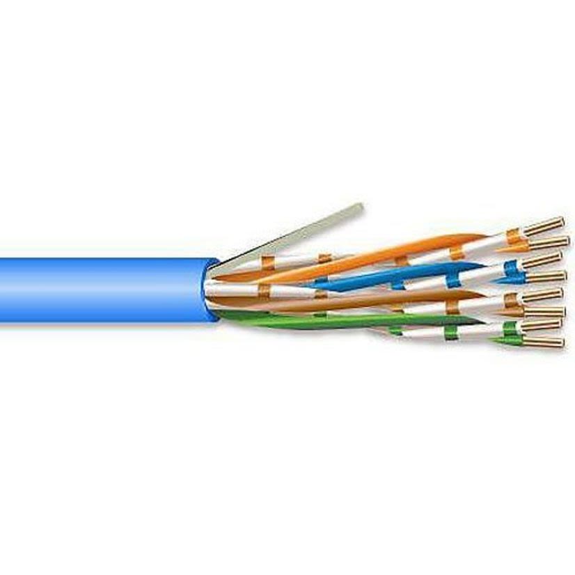 SUPERIOR-ESSEX 6F-272-4A CAT 6A F/UTP WHITE  FOIL SHIELDED RISER RATED CMR 1000FT REEL IN A BOX