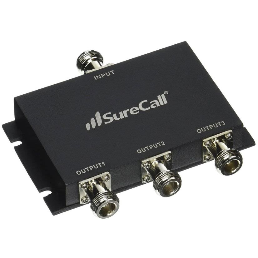 SureCall® Cellphone-Mate CM-WS-3 Full Band 3 Way Splitter