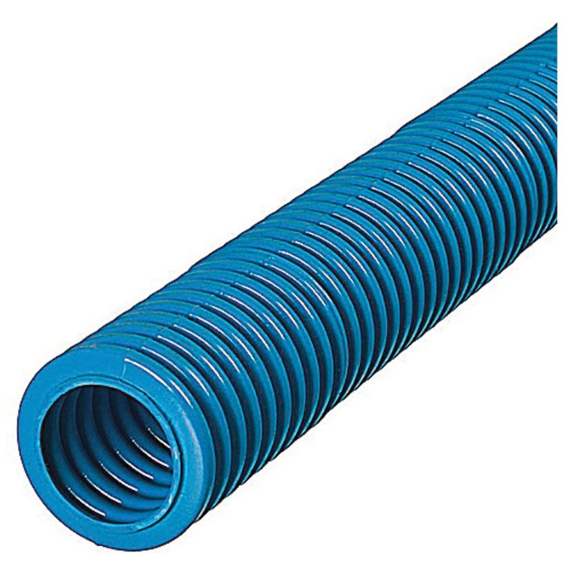 Thomas & Betts Carlon® Resi-Gard® DE4X1-1000S Corrugated Non-Metallic Standard Wall Split Flexible Raceway Conduit, 3/4 in Trade, 0.74 in ID x 1.05 in OD, 1000 ft L, PVC
