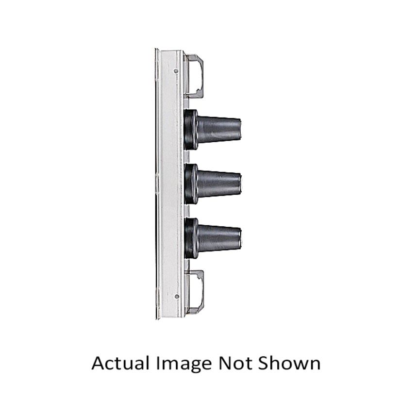 Thomas & Betts Elastimold® K650-J3 600 3-Point Deadbreak Junction With Stainless Steel Mounting Plate and Backplate, 15/25 kVAC, 600 A, Panel Mount, Push-In Connection, EPDM Rubber