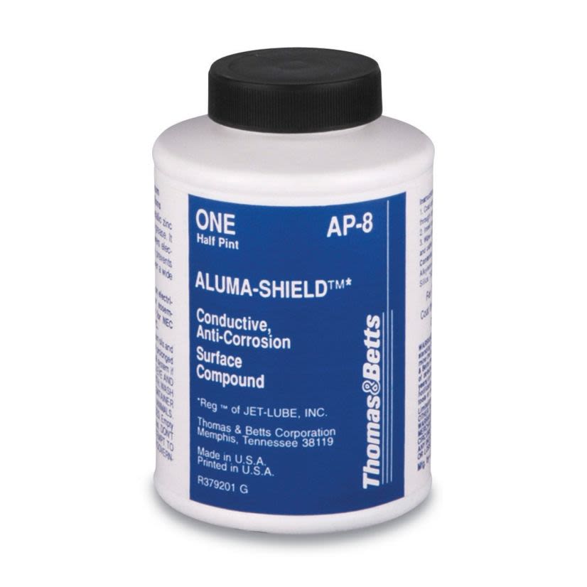 Thomas & Betts Color-Keyed® Aluma-Shield™ Kopr-Shield® M-53 Joint Compound, 5 gal Can, Semi-Fluid Gel Form, Gray, 1.68