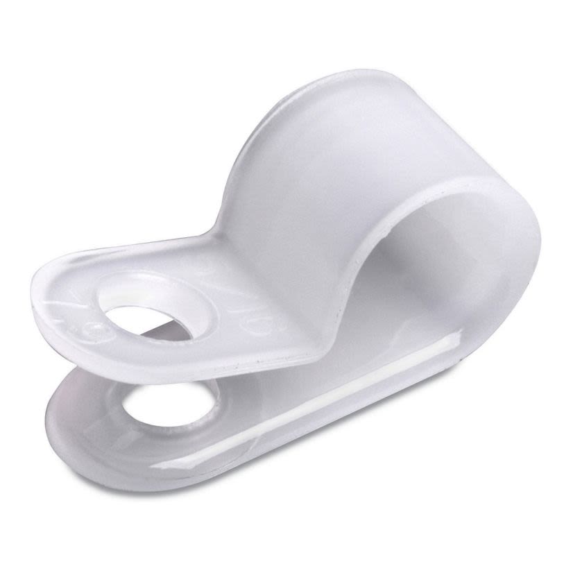 Thomas & Betts Catamount® N4NY-004-9-C Plain Edge Cable Clamp, Polyamide 6.6/Nylon