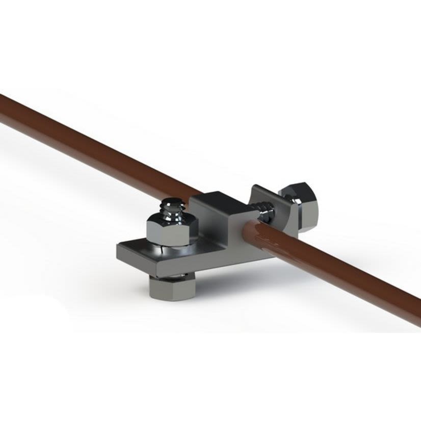 Unirac 008002S Ground Weeb Lug, 1 AWG Conductor, Stainless Steel