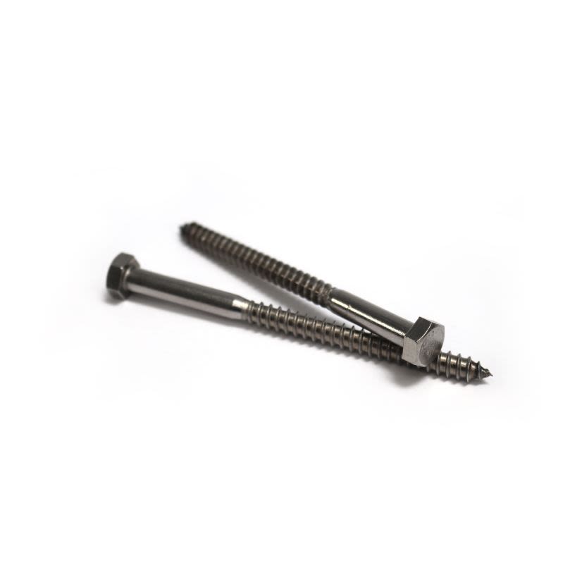 Unirac 030027C HDW LAG BOLT, 5/16X4