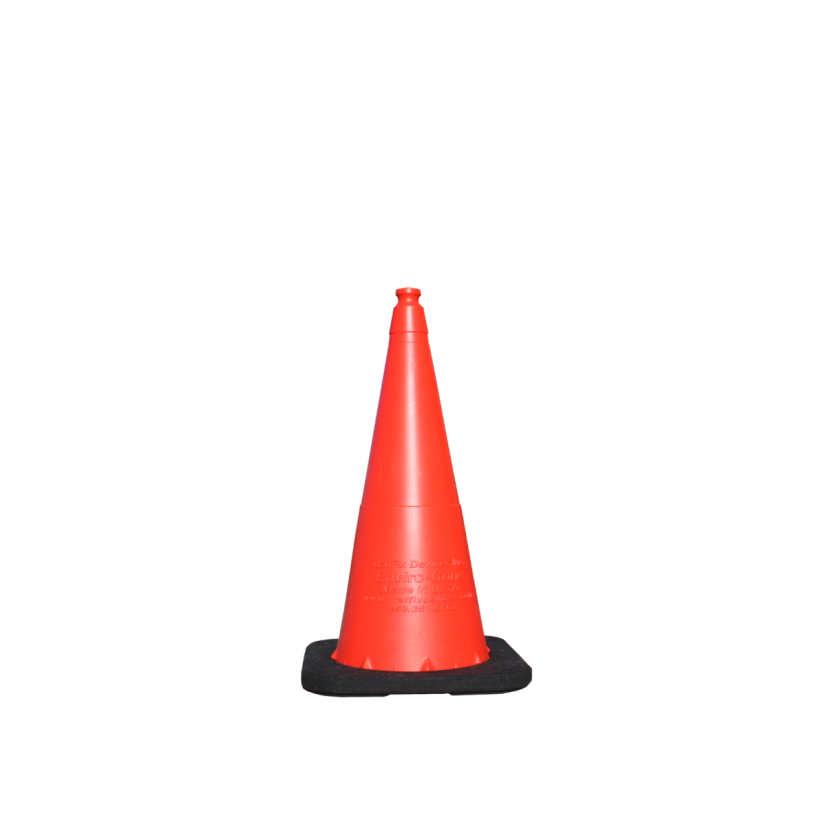 VizCon 16028-NSWB-7 28in Cone Orange Non-Reflective Enviro-Cone W/ 7lb Base