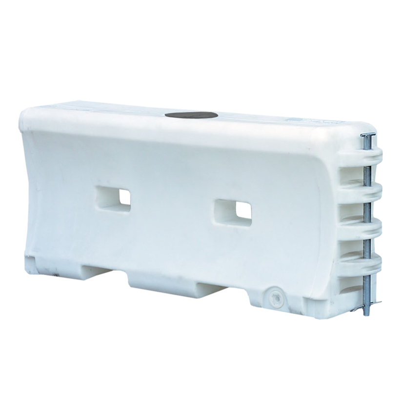 VizCon 45032-W White 6ft Water Wall Water Filled Barrier Section