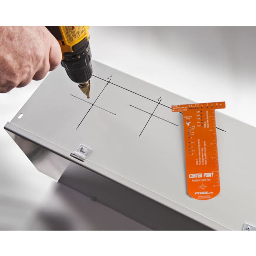 iTool CP02 Center Point Knockout Layout Tool