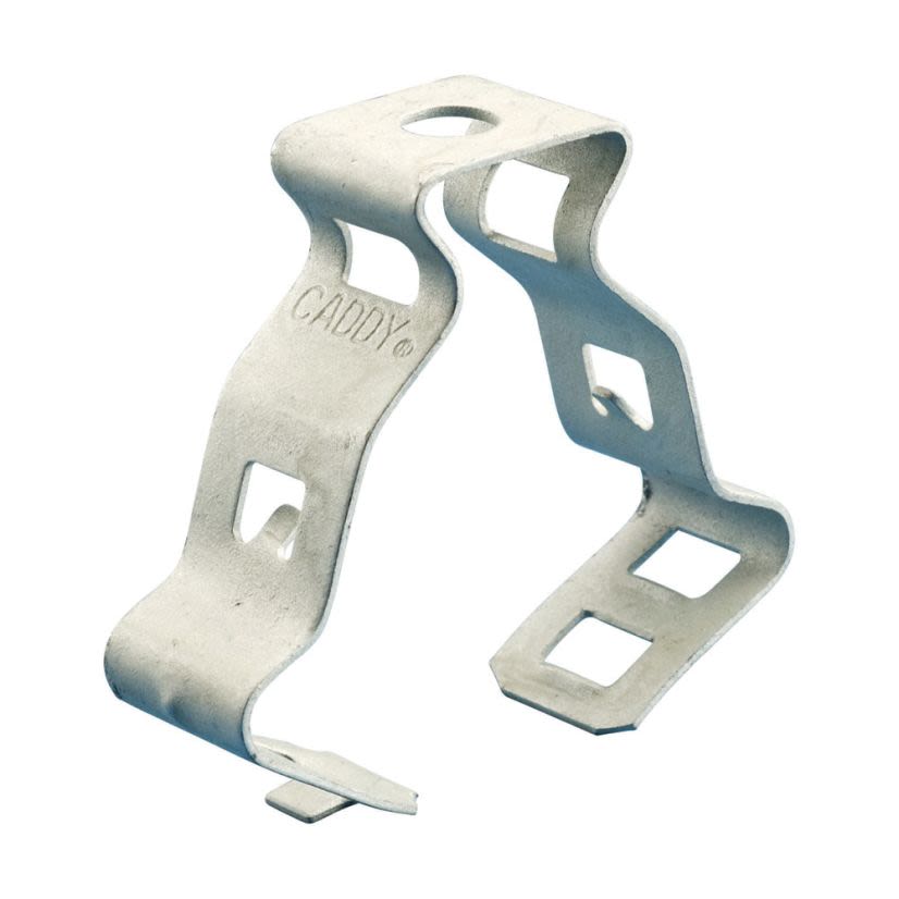 nVent CADDY 16M4I Snap Close Conduit/Pipe Clamp, 1 in Conduit, 25/100 lb Load, 1.181 to 1.378 in OD, Spring Steel/Steel
