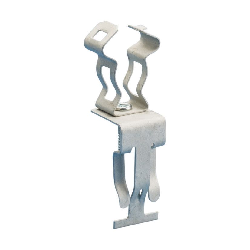 nVent CADDY 812MATA MATA Conduit to T-Grid Clip, 1/2 in, 3/4 in Conduit, 0.709 to 1.181 in OD, Spring Steel