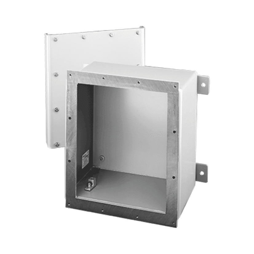 nVent HOFFMAN A12D128 A9 Hazardous Location Enclosure, 12 in L x 12 in W x 8 in D, NEMA 9/IP60 NEMA Rating, Steel