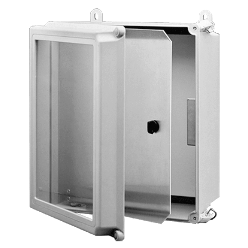nVent HOFFMAN A10SPK8C A48Y Swing Out Panel Kit, For Use With 10 x 8 in Enclosures, Aluminum
